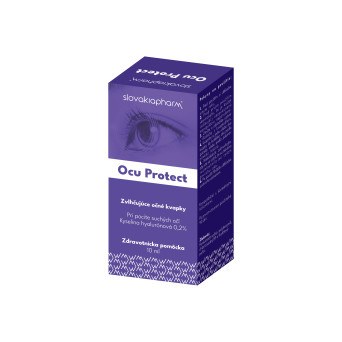 Slovakiapharm Ocu Protect 0,2% zvlhčujúce očné kvapky 10 ml